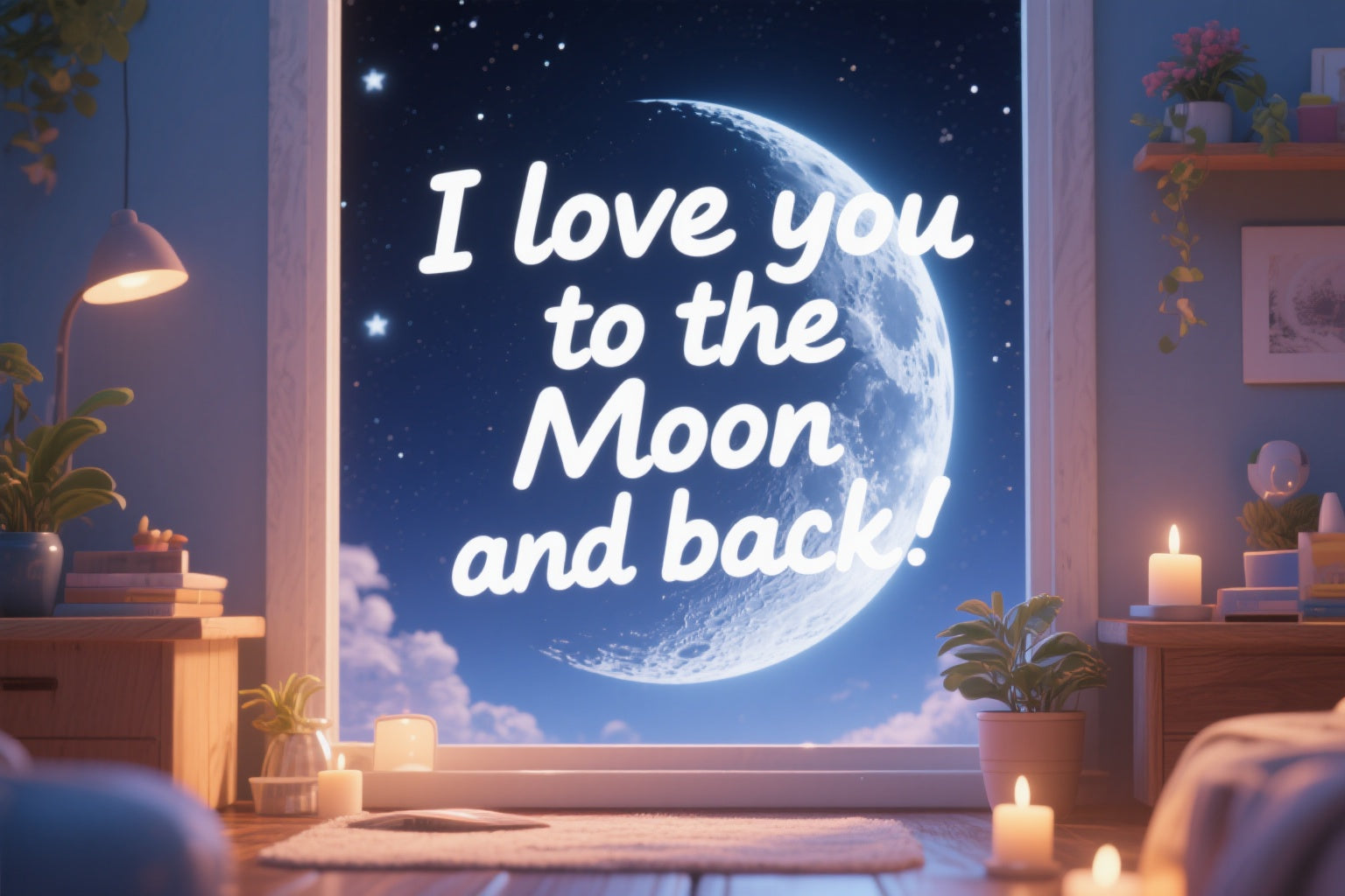 I Love You to the Moon and back